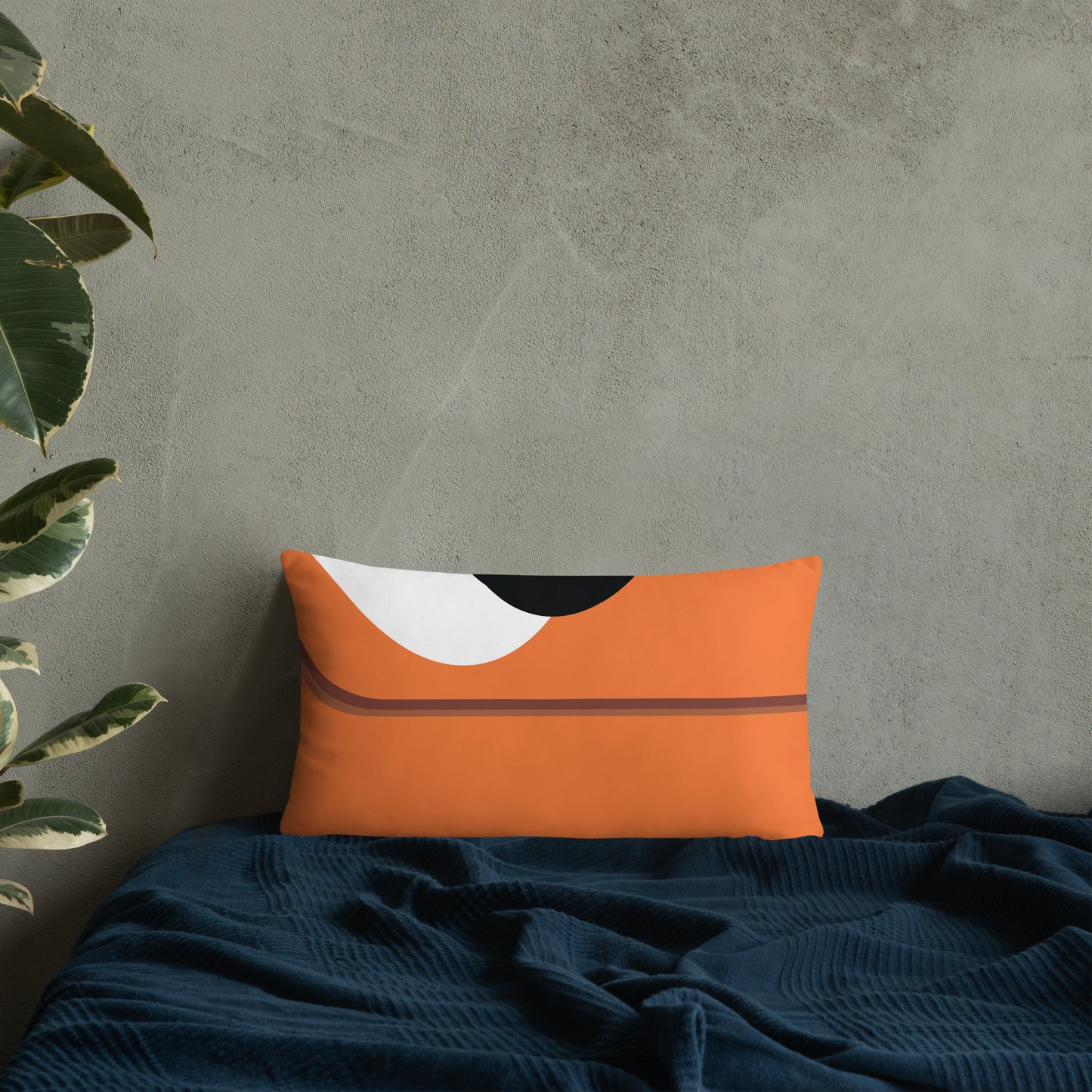 Orange Box Sneaker Pillow