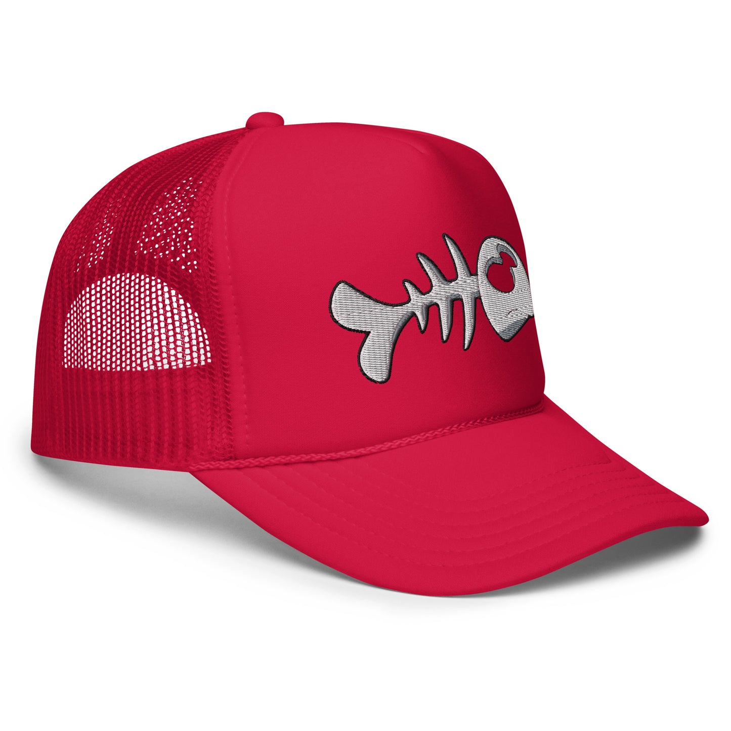 Fish Bone Foam trucker hat