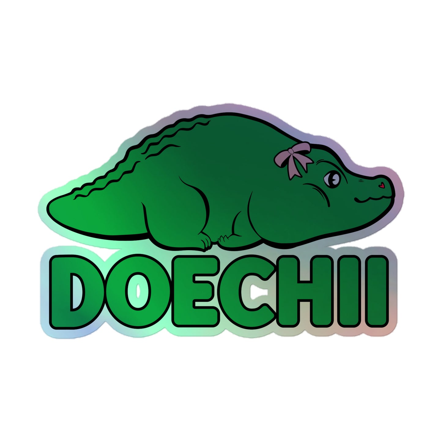 DOECHII Holographic stickers