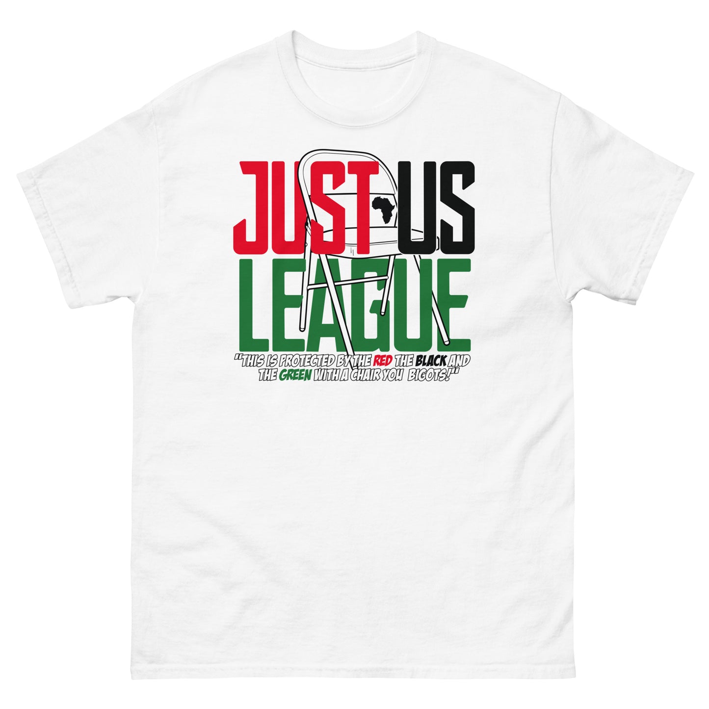 JUST US Men's classic tee