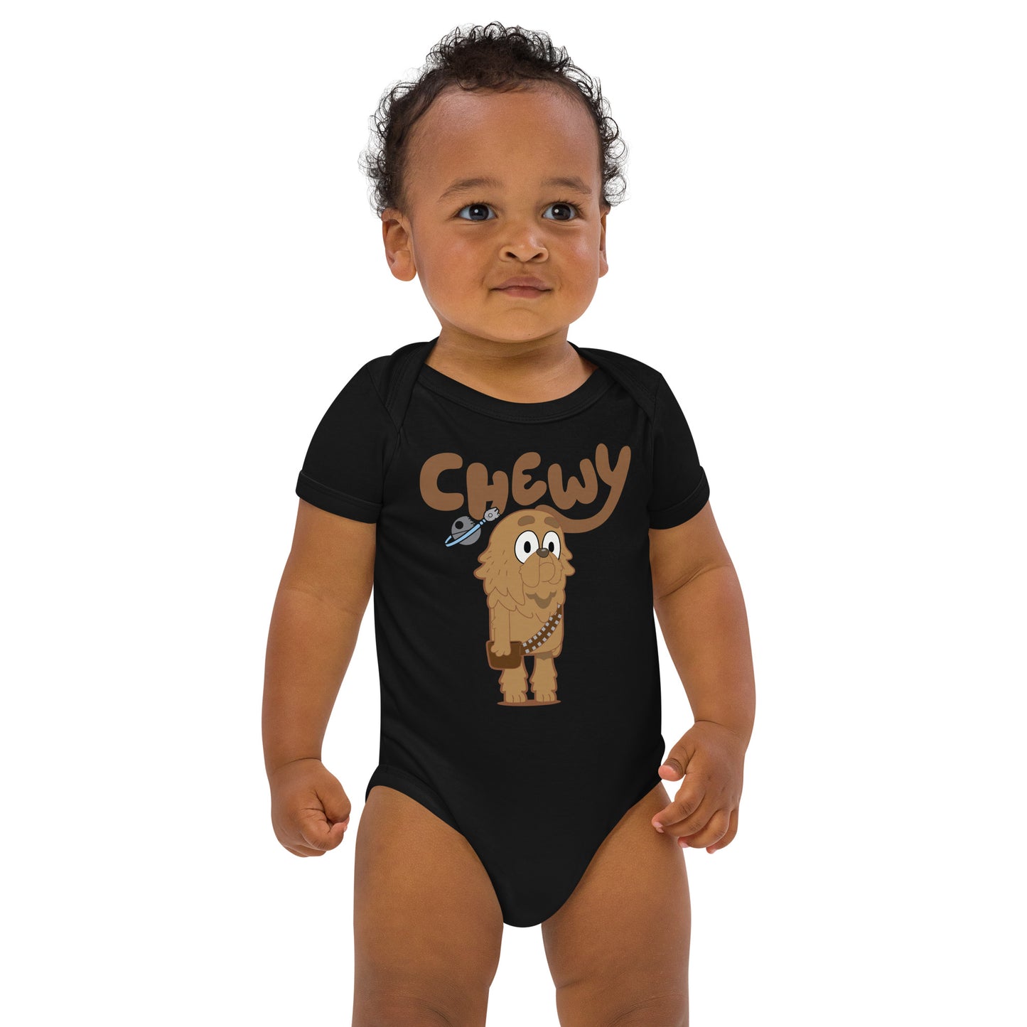 Chewy Organic cotton baby bodysuit