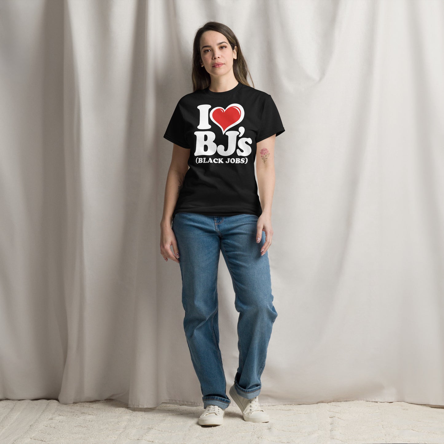 I LOVE BJ's Unisex classic tee