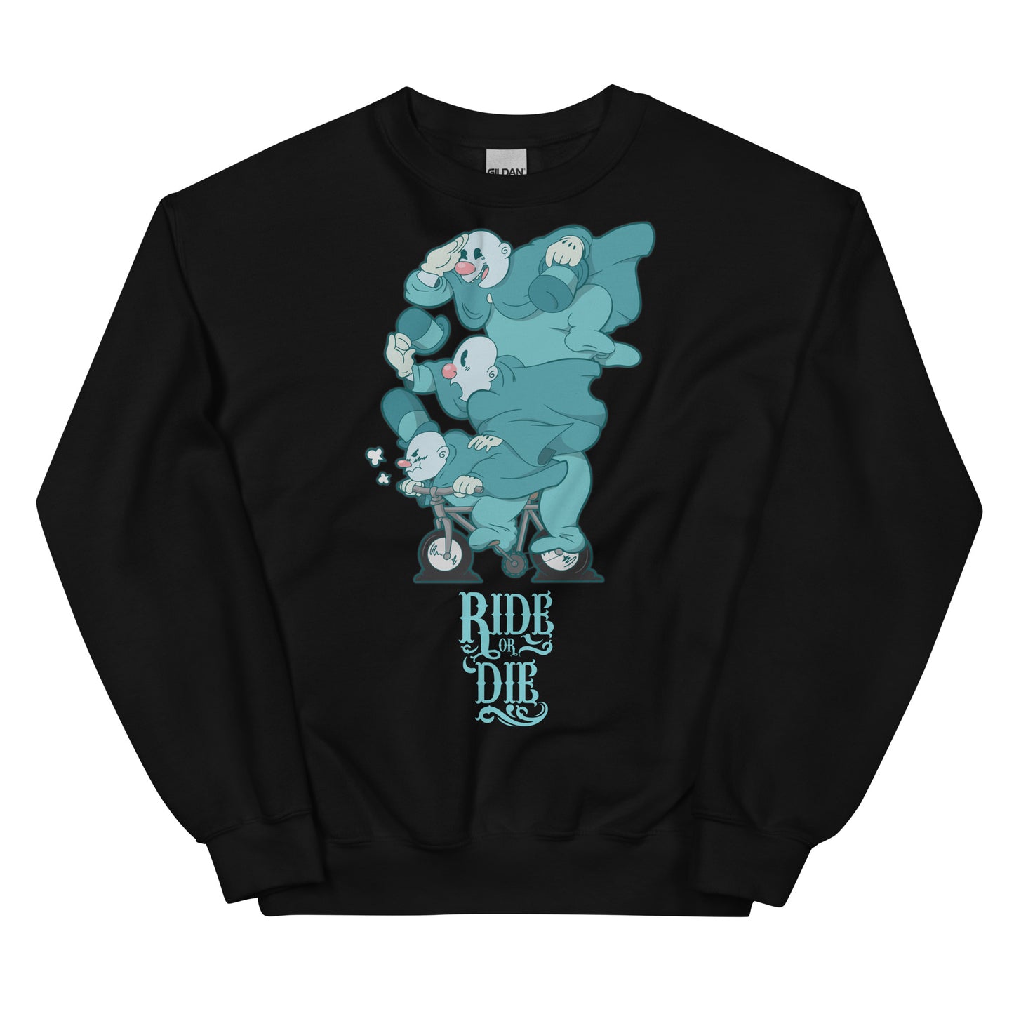 Born 2 Ride or Die Unisex Sweatshirt