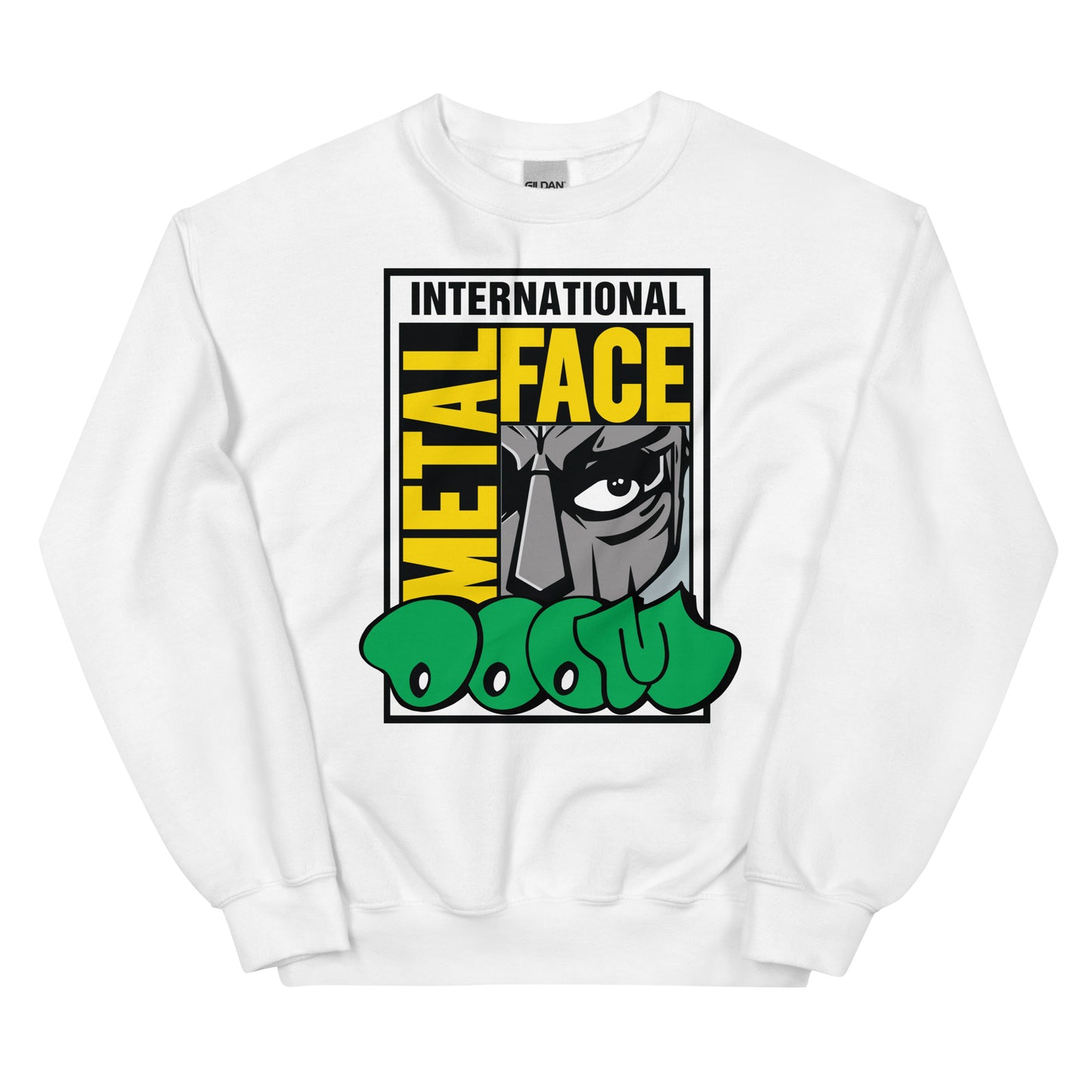 Metal Face Unisex Sweatshirt