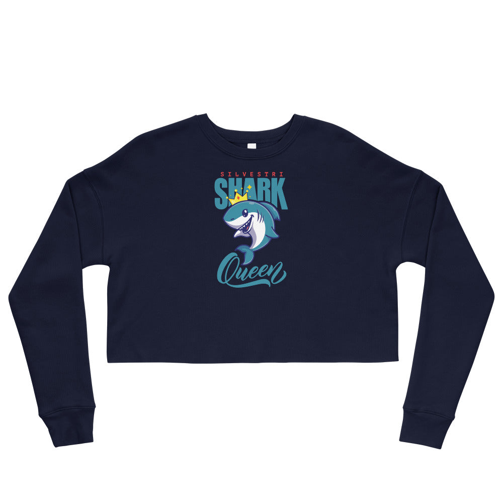 SHARK QUEEN Crop Sweatshirt