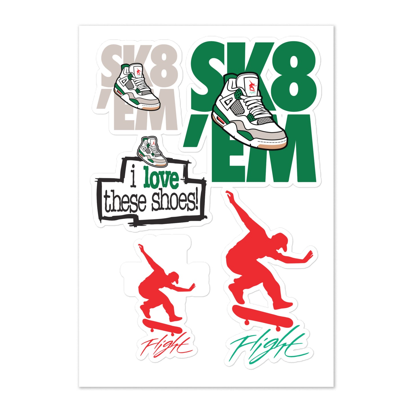 SB Flight Sticker sheet