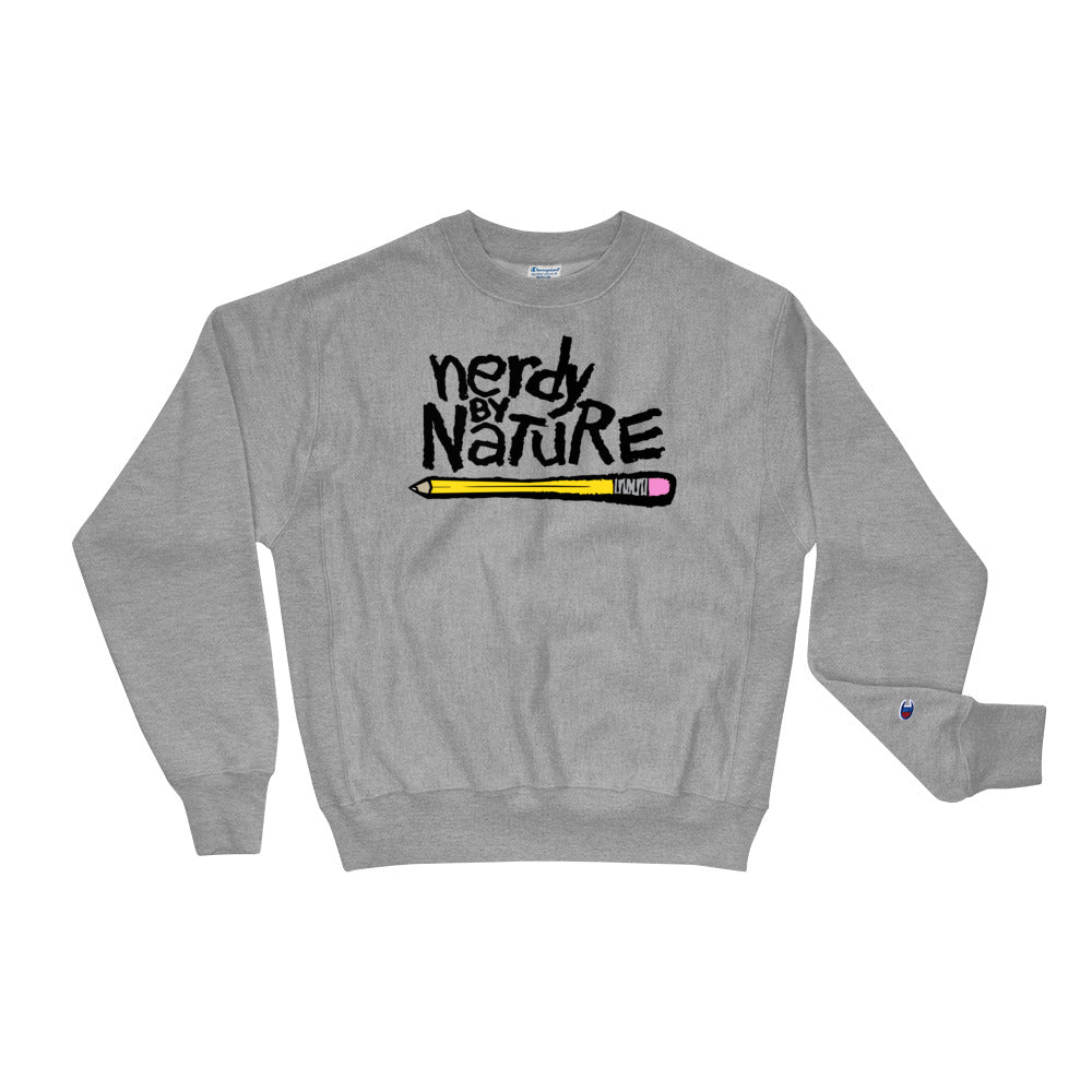 Nerdy By Nature Champion Sweatshirt