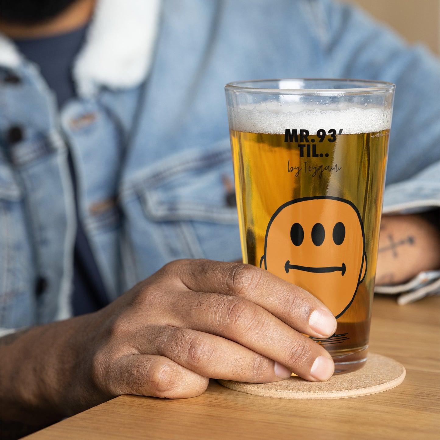 Mr. 93 till...Shaker pint glass