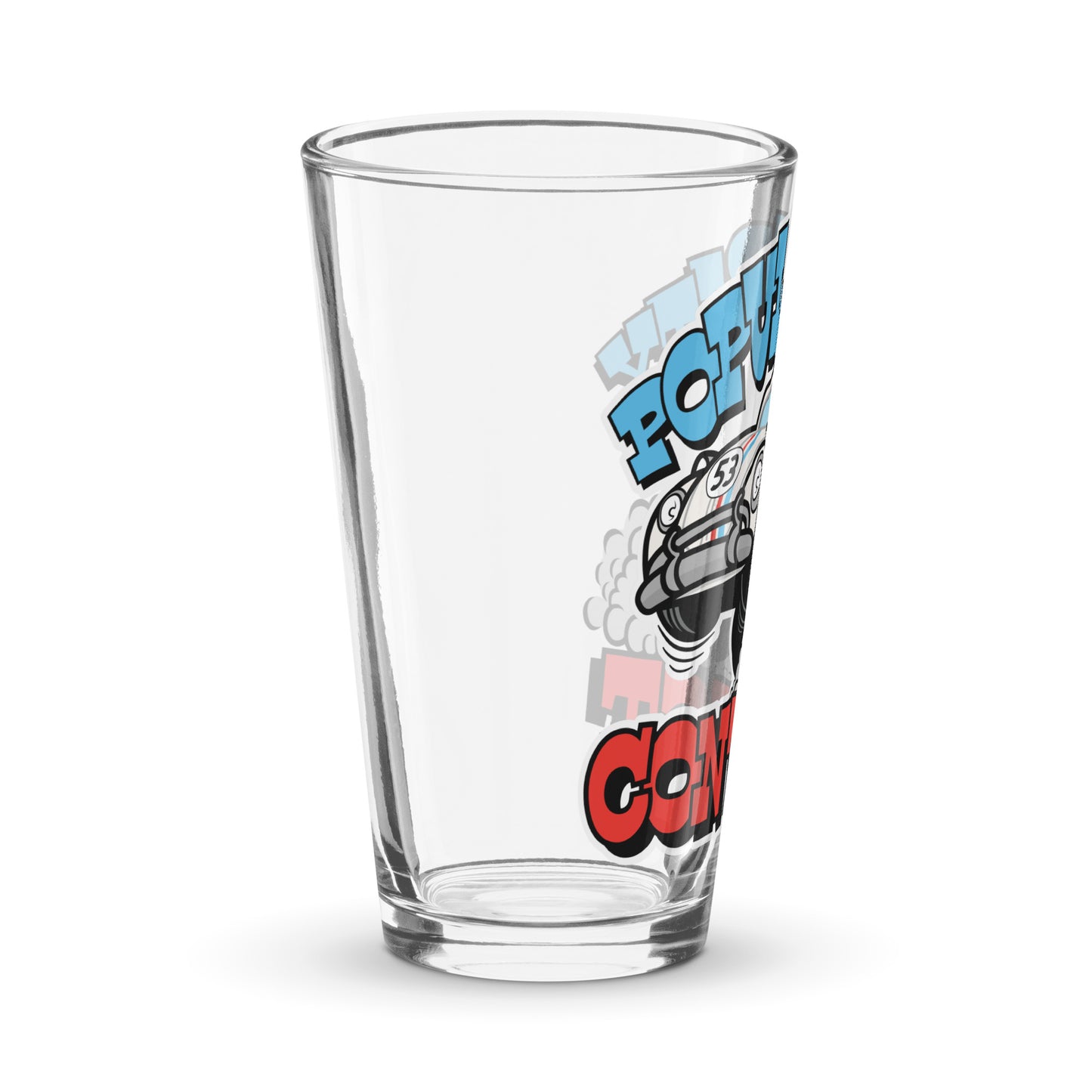 Popularuty Contest Shaker pint glass