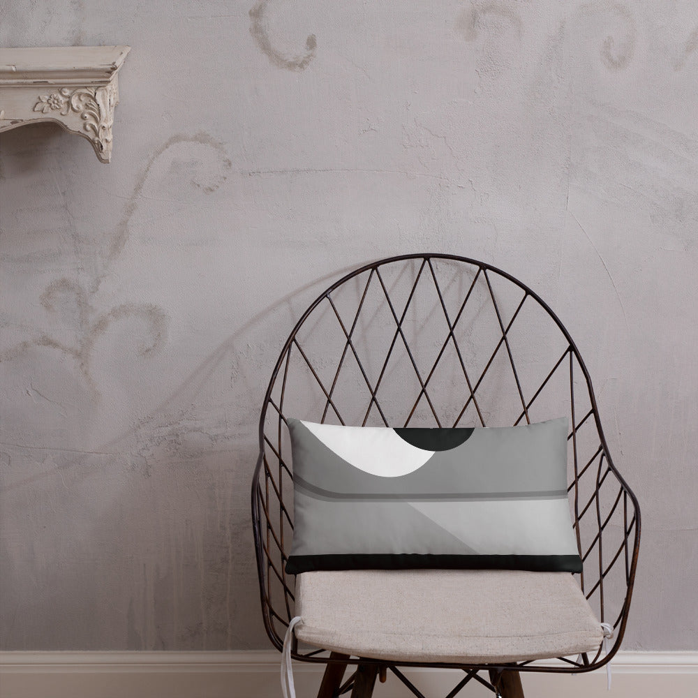 Grey Box Sneaker Pillow