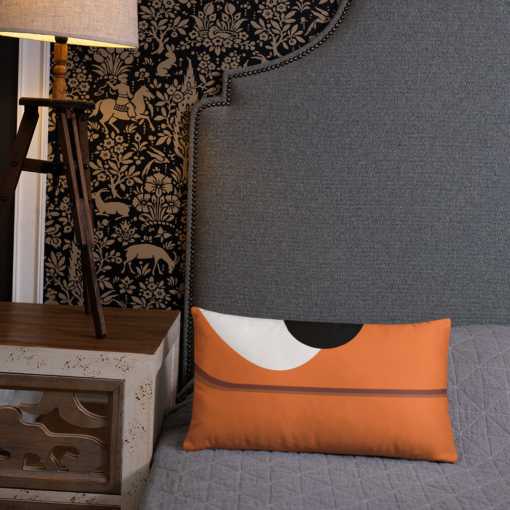 Orange Box Sneaker Pillow