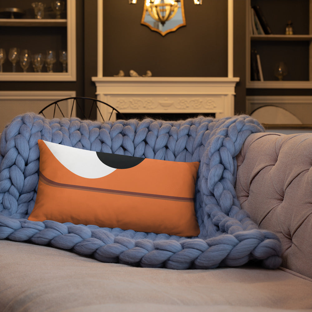 Orange Box Sneaker Pillow