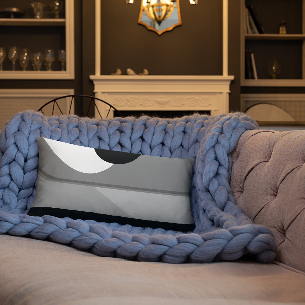 Grey Box Sneaker Pillow