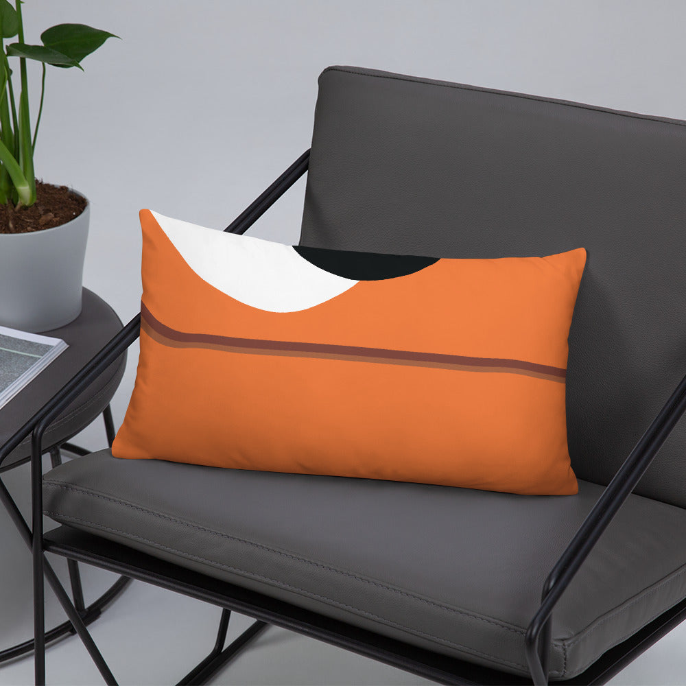 Orange Box Sneaker Pillow