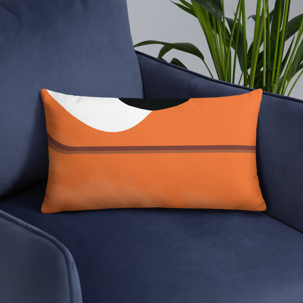 Orange Box Sneaker Pillow