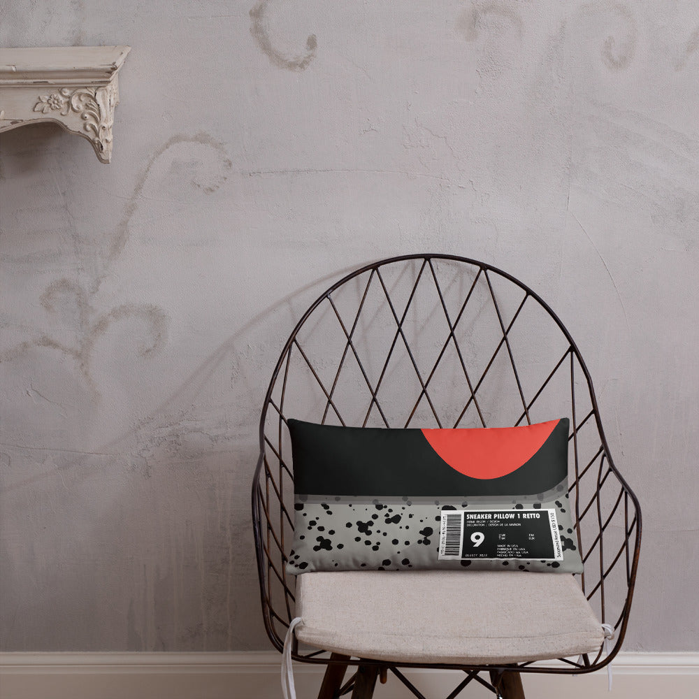 Cement Box Sneaker Pillow