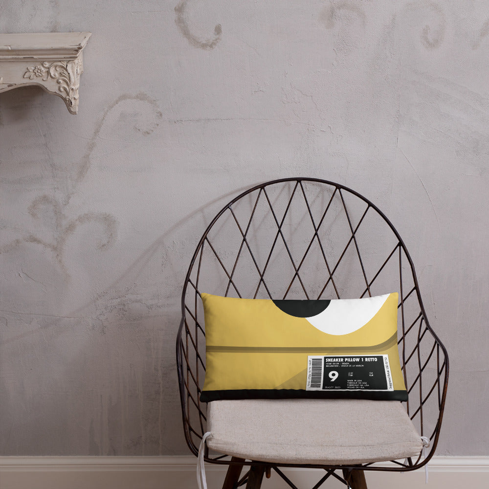 Gold Box Sneaker Pillow