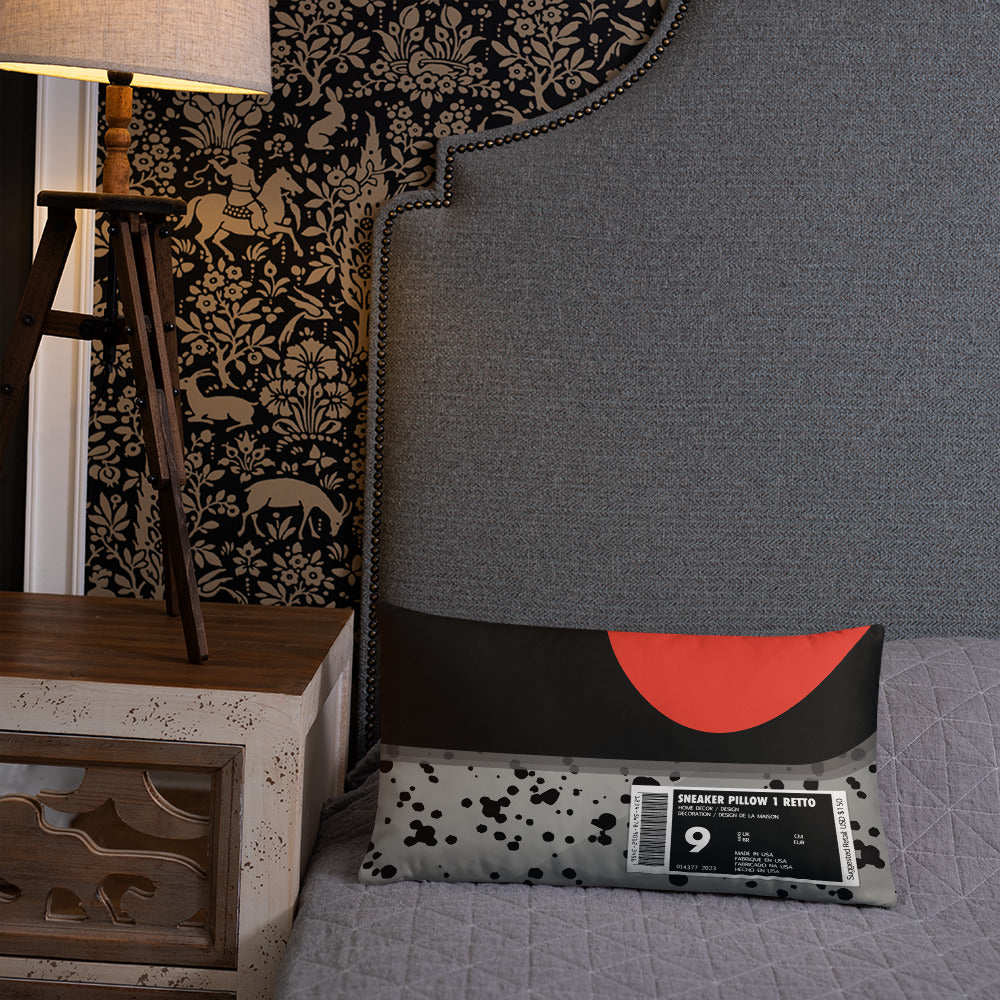 Cement Box Sneaker Pillow