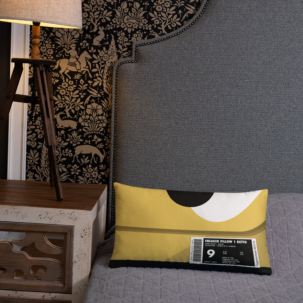 Gold Box Sneaker Pillow