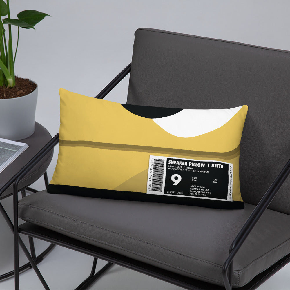 Gold Box Sneaker Pillow