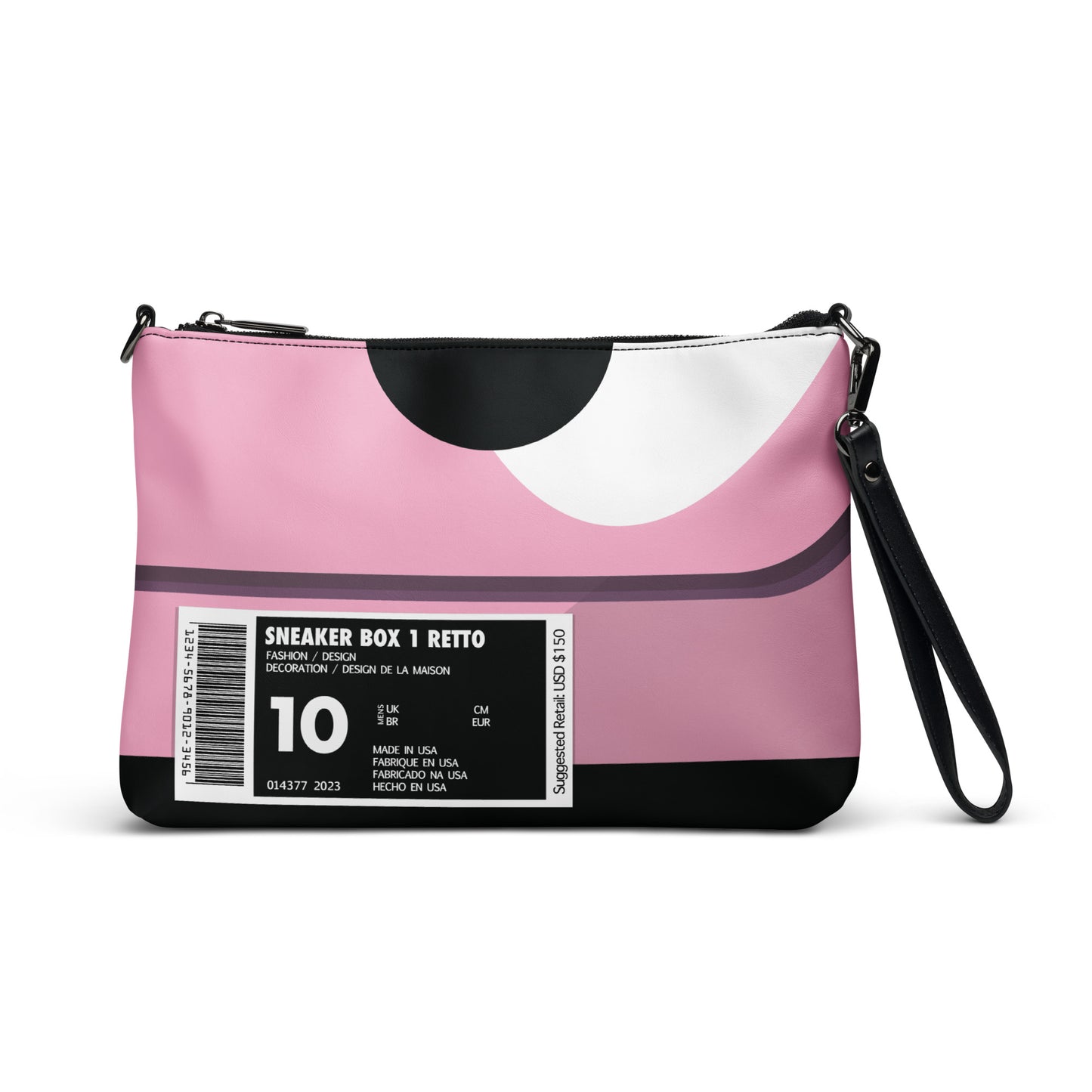 SNEAKER PINK BOX Crossbody bag