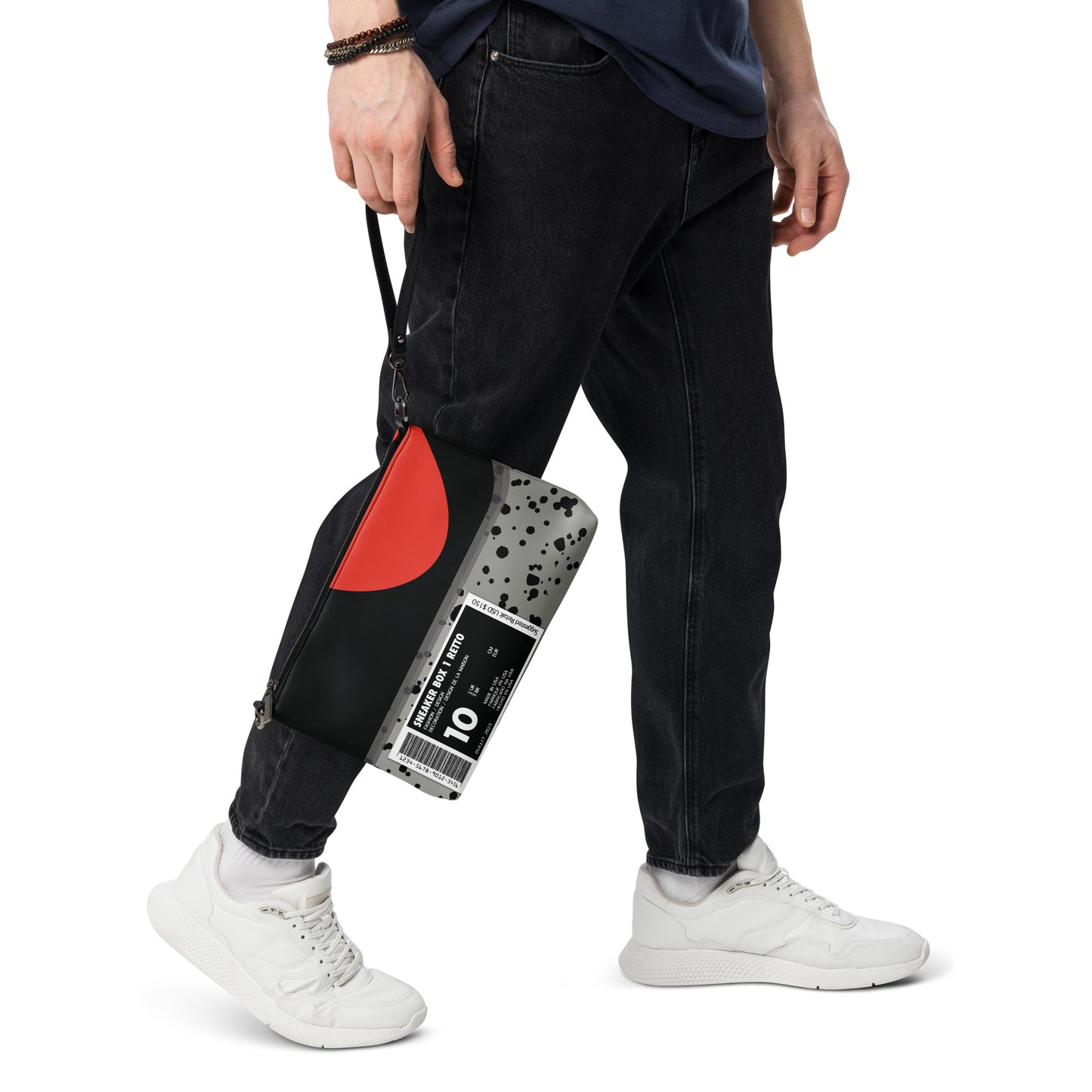 SNEAKER CEMENT BOX Crossbody bag