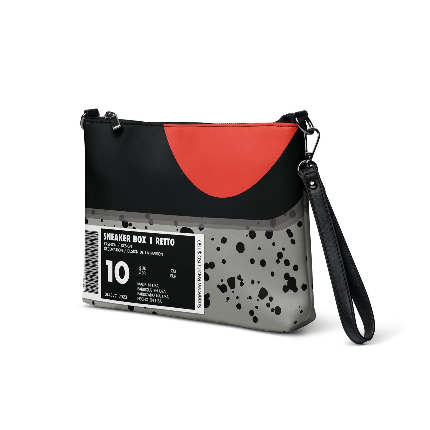 SNEAKER CEMENT BOX Crossbody bag