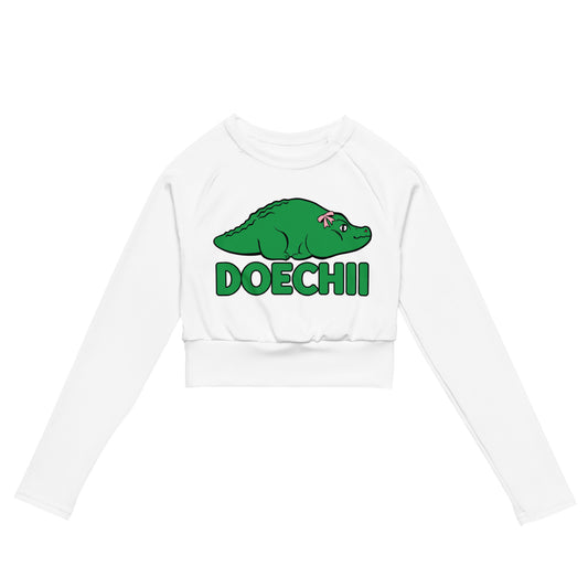 DOECHII Recycled long-sleeve crop top