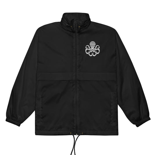BLACK OCTOPUS Unisex windbreaker
