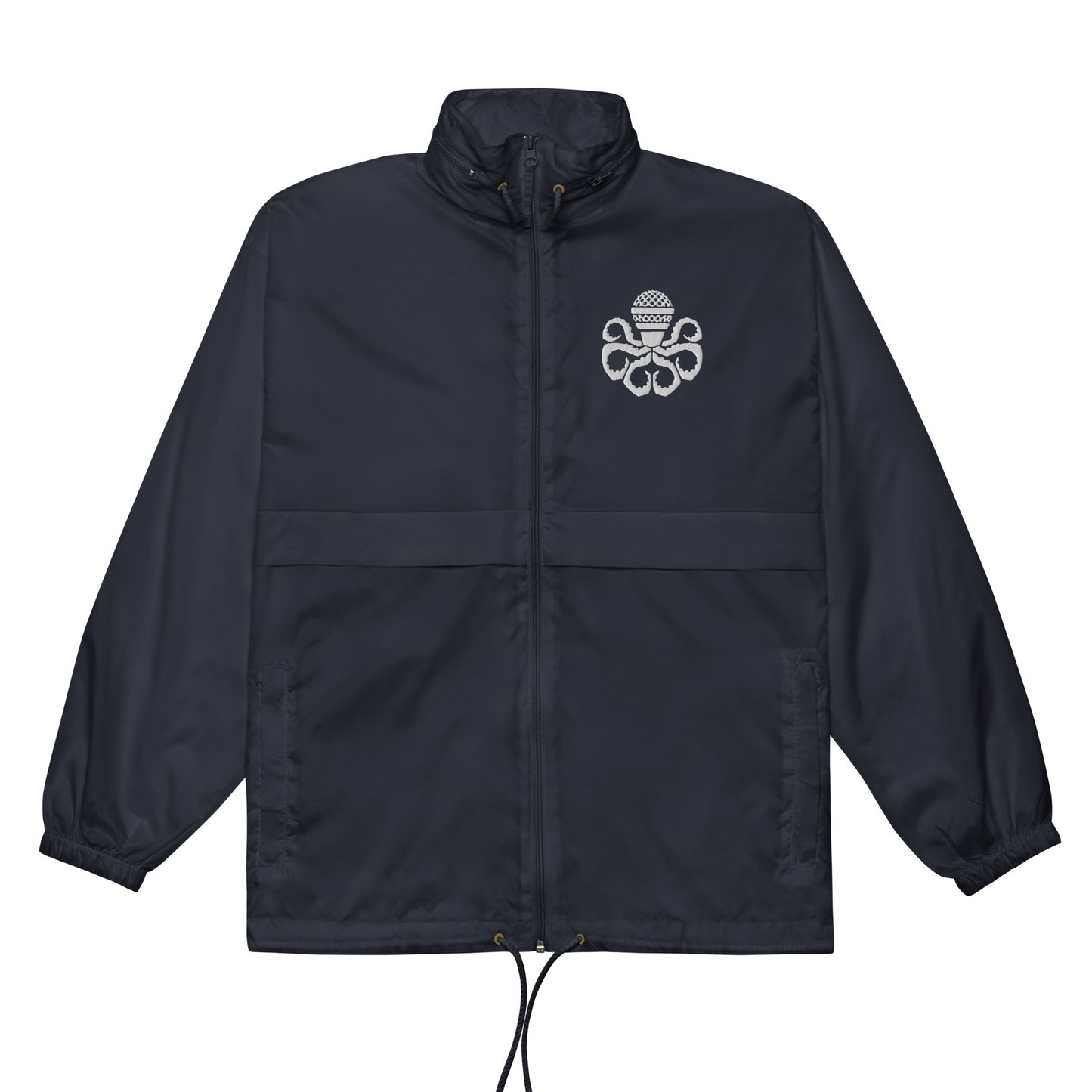 BLACK OCTOPUS Unisex windbreaker