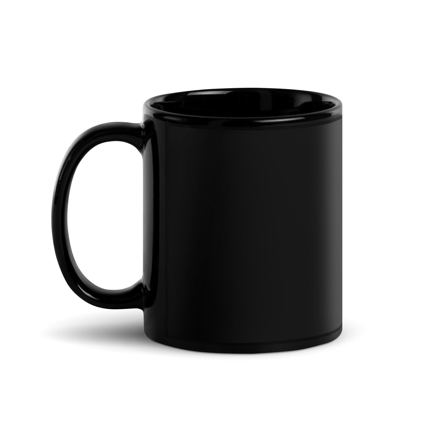 Ovho Black Glossy Mug