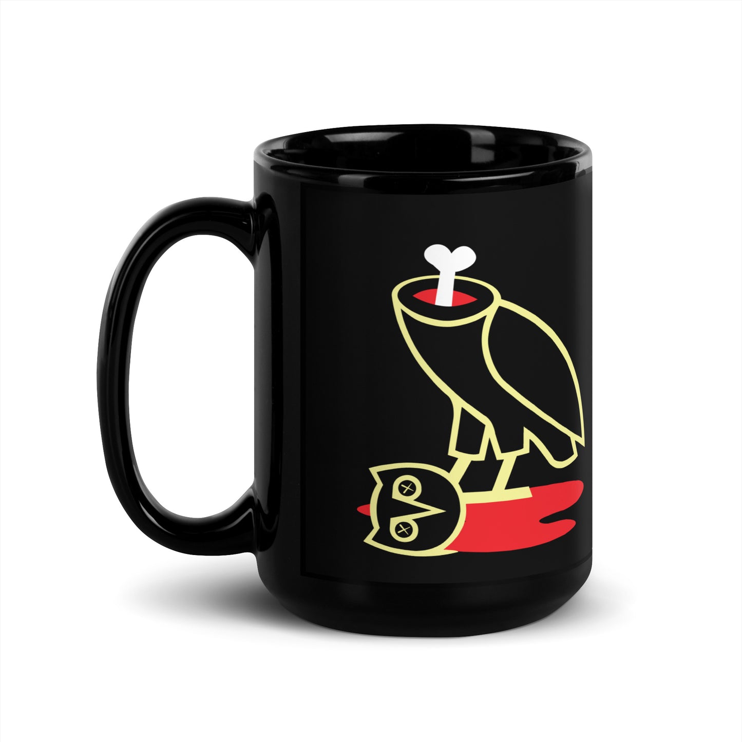 Ovho Black Glossy Mug