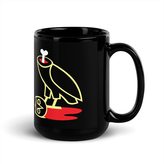 Ovho Black Glossy Mug