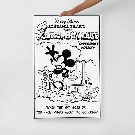 Riverboat Willie Canvas