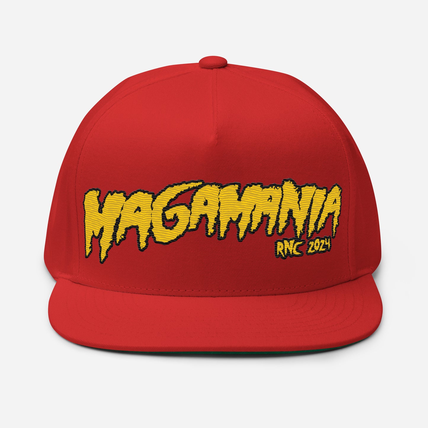 MAGA MANIA Flat Bill Cap