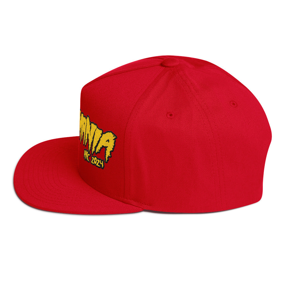 MAGA MANIA Flat Bill Cap