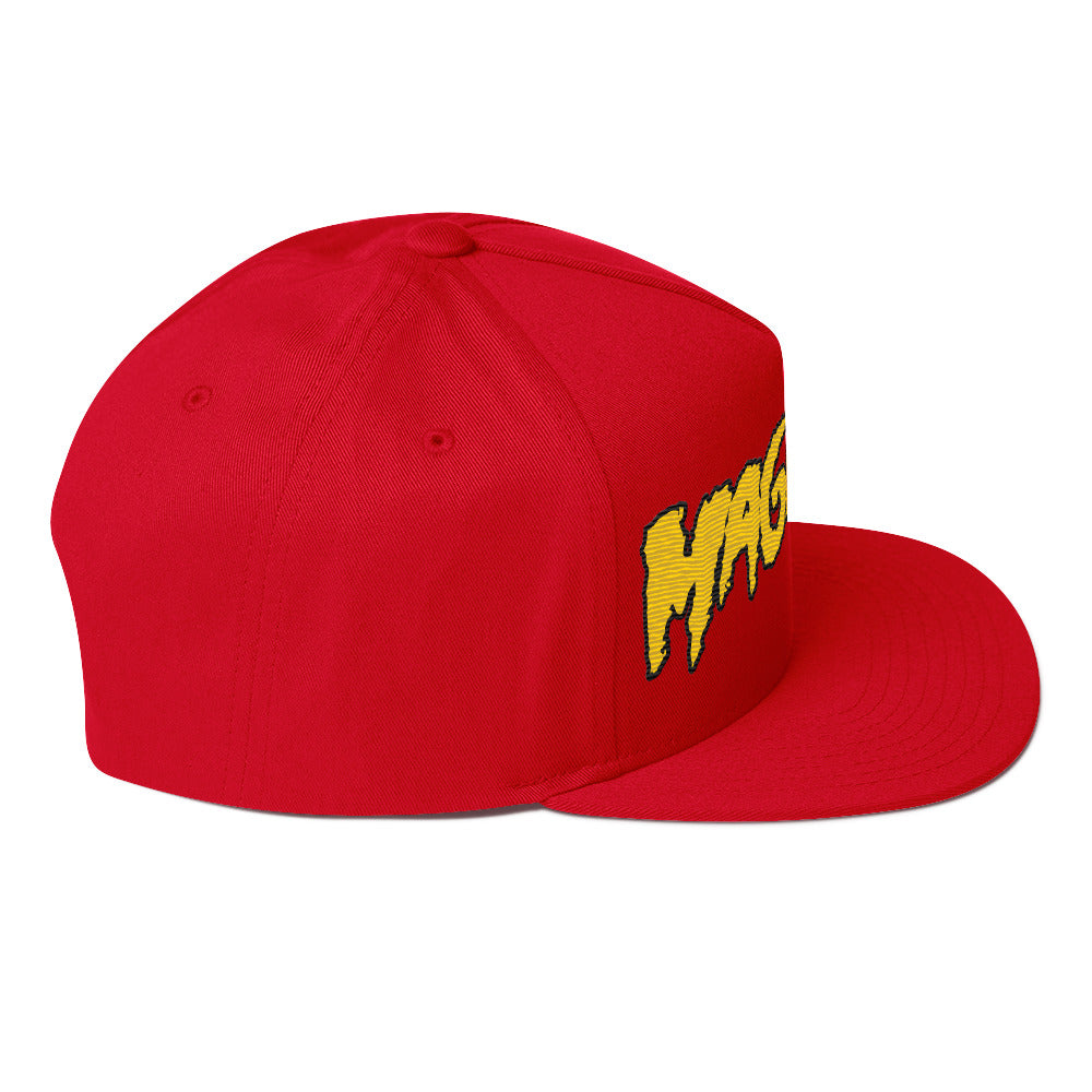 MAGA MANIA Flat Bill Cap