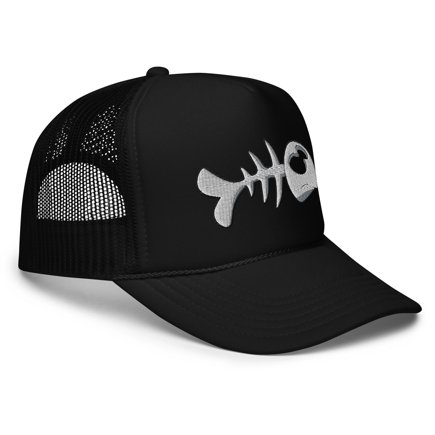 Fish Bone Foam trucker hat