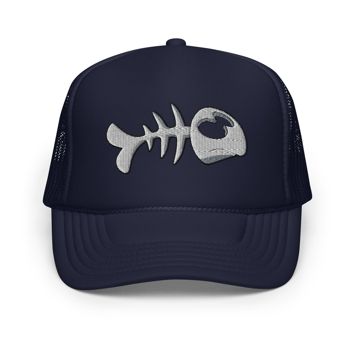 Fish Bone Foam trucker hat