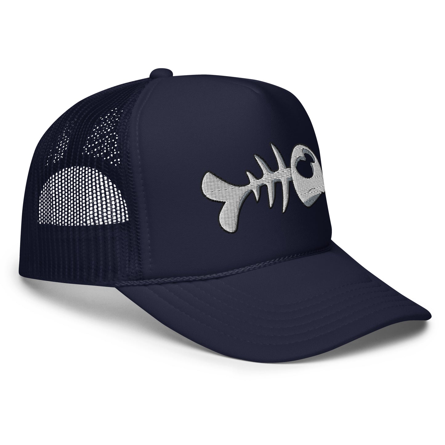 Fish Bone Foam trucker hat