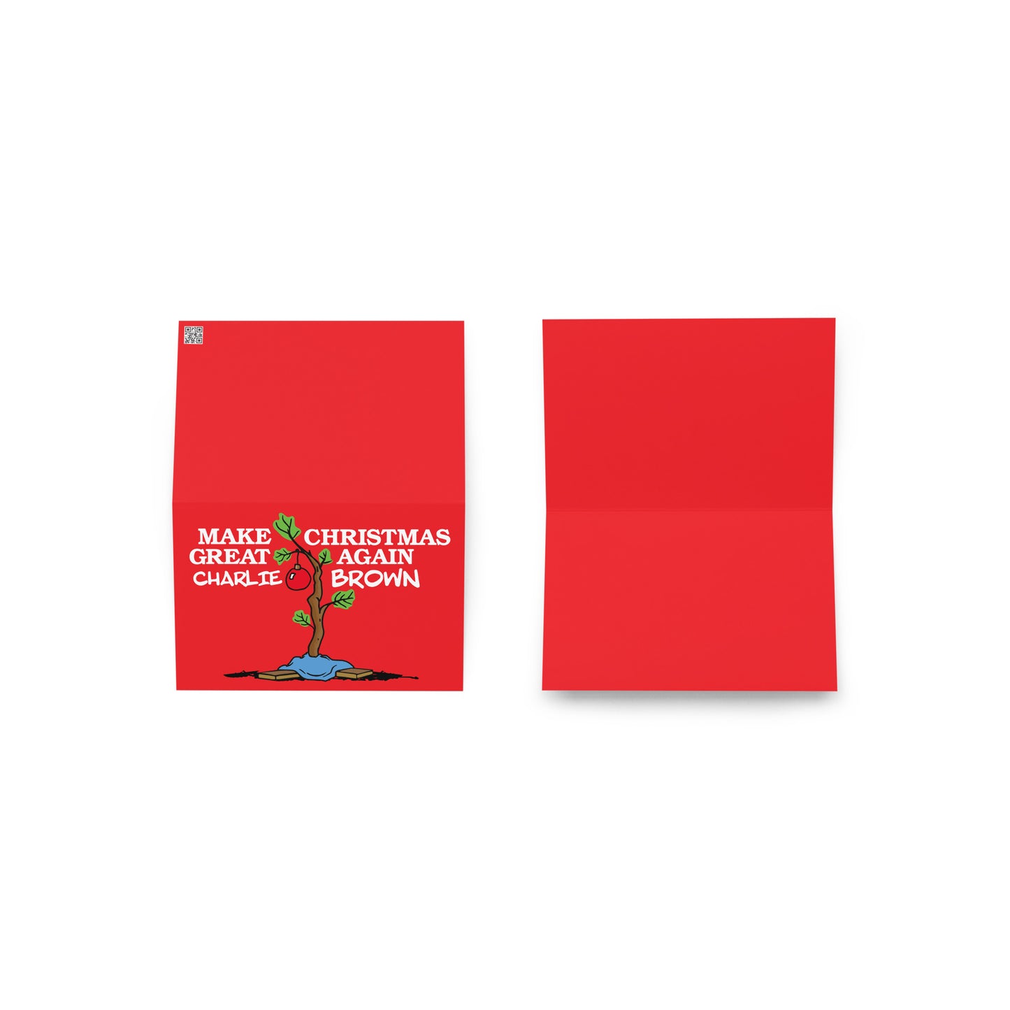 Make Christmas Great Again Greeting card