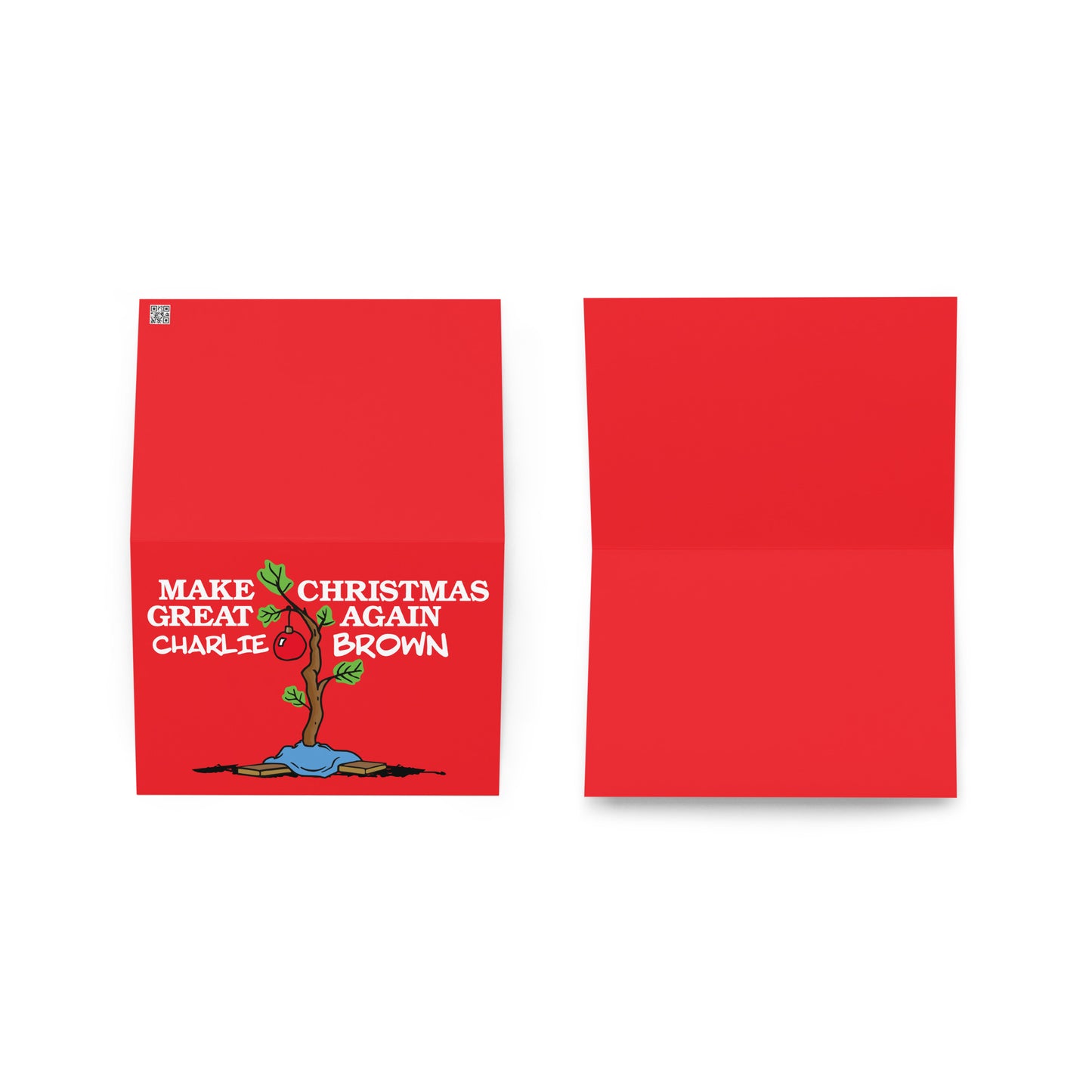 Make Christmas Great Again Greeting card