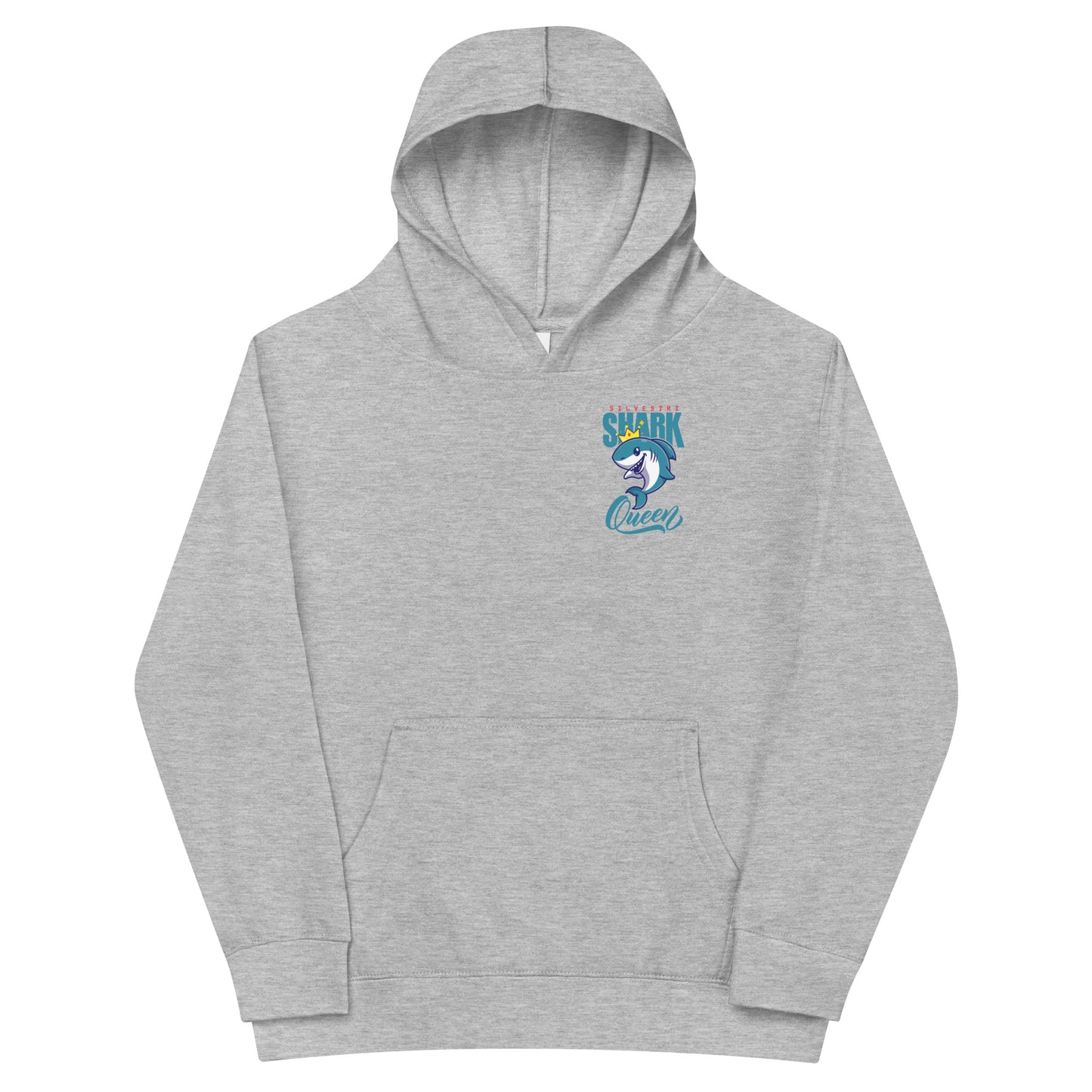 Shark Queen Kids fleece hoodie