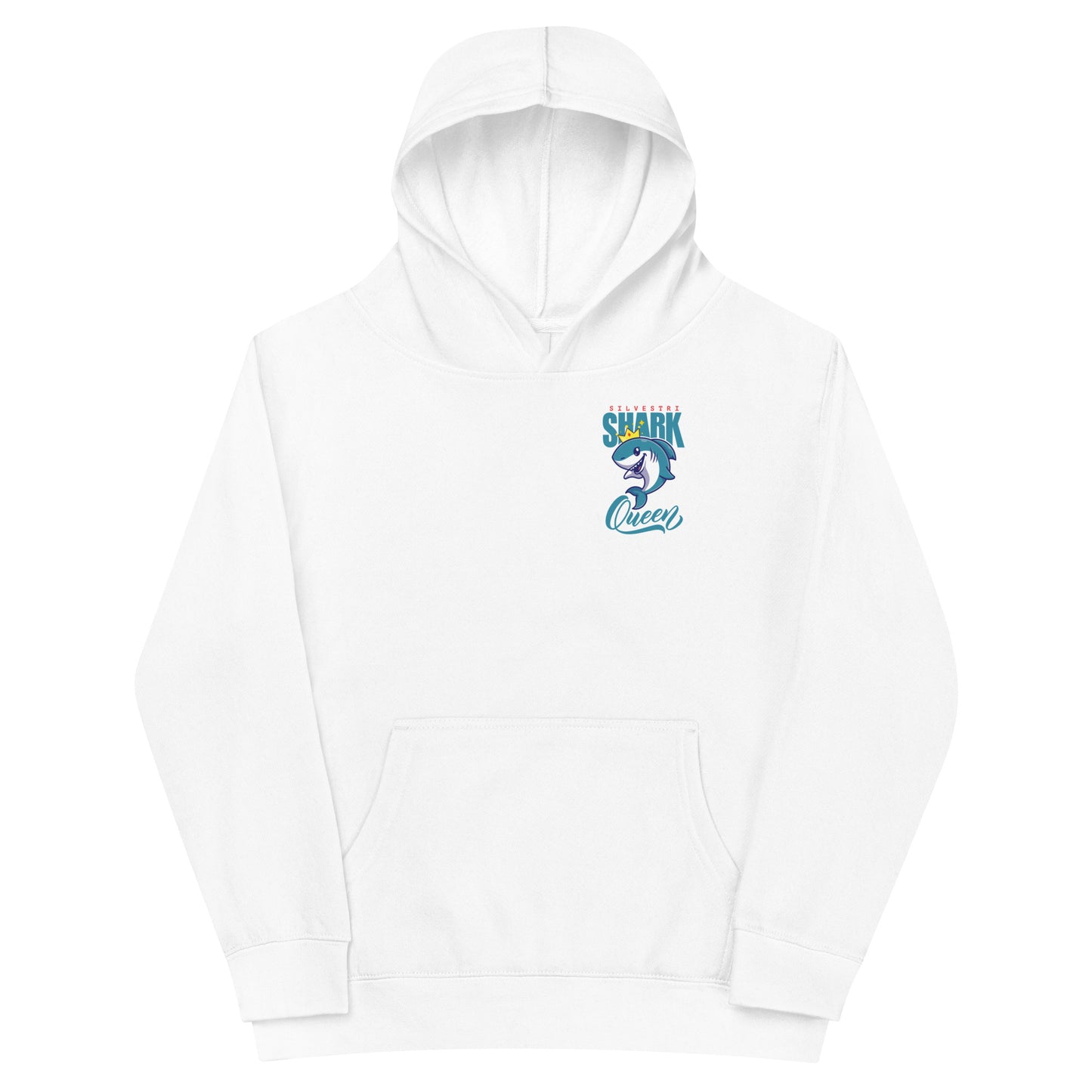 Shark Queen Kids fleece hoodie