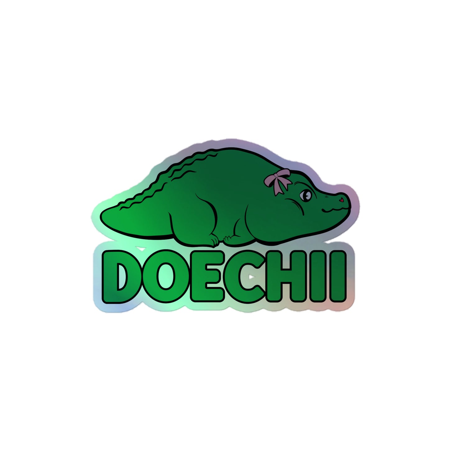 DOECHII Holographic stickers