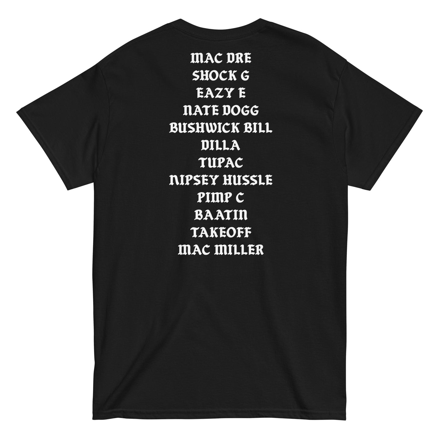 Raised by HIP HOP West Coast Men's classic tee