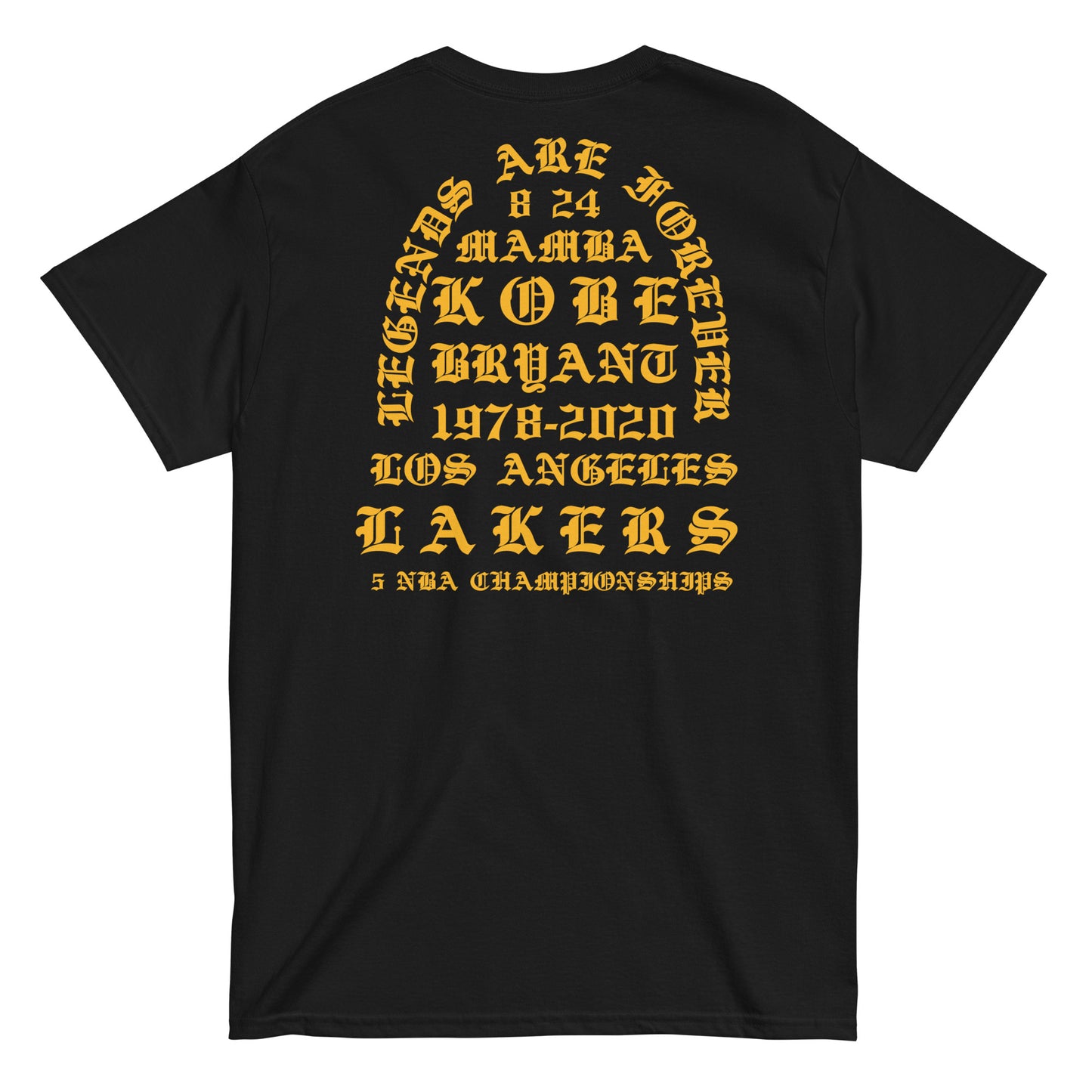 KBB Black Men's classic tee