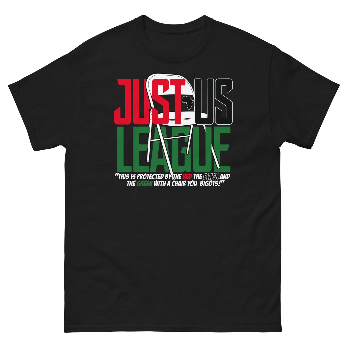 JUST US Men's classic tee