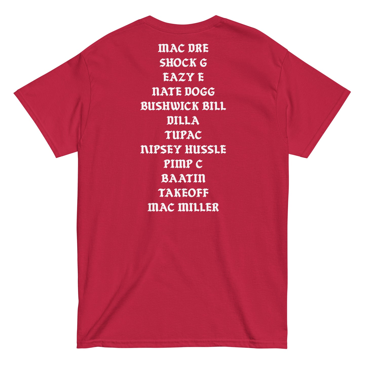 Raised by HIP HOP West Coast Men's classic tee