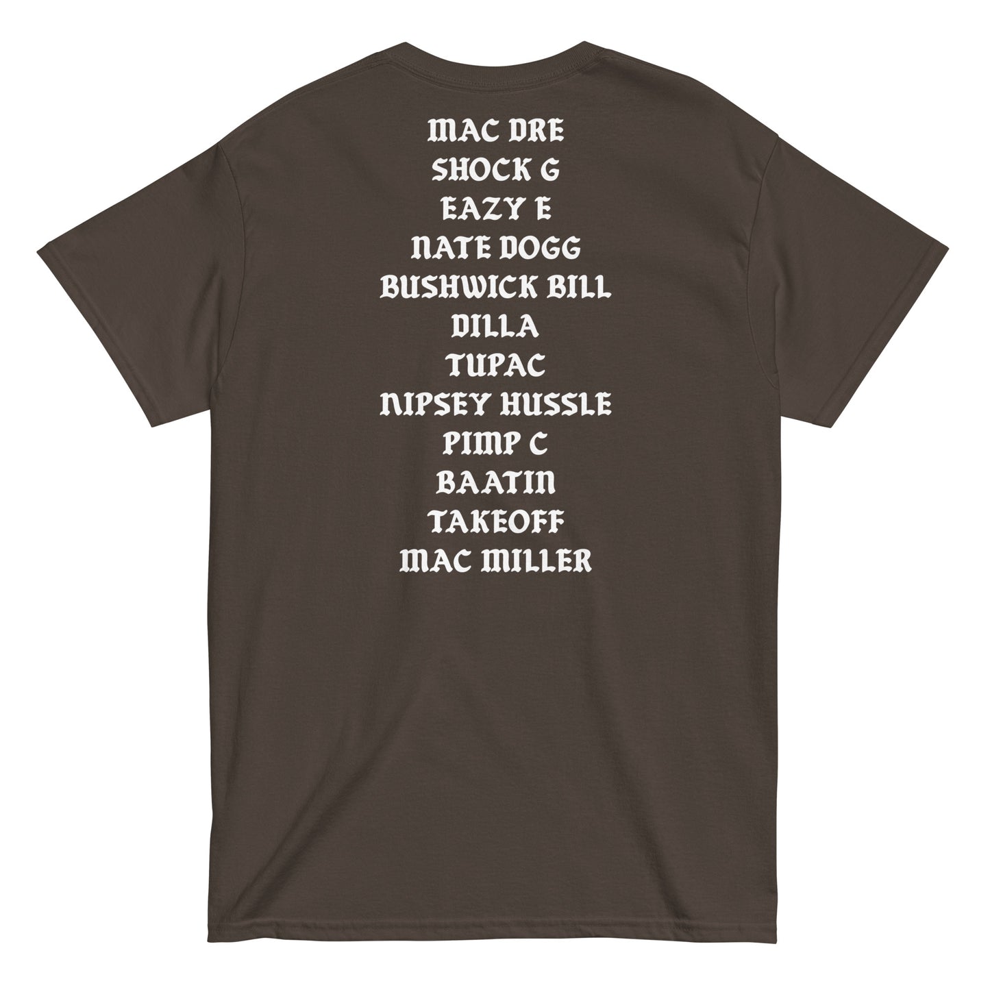 Raised by HIP HOP West Coast Men's classic tee